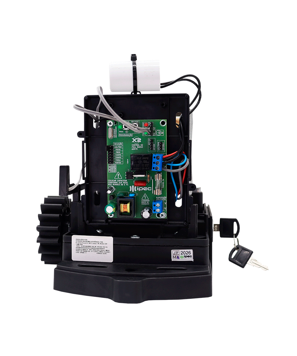 Imagem do AUTOMATIZADOR PARA PORTÕES DESLIZANTES IDEALLE X300 – PARA PORTÕES DE ATÉ 300KG