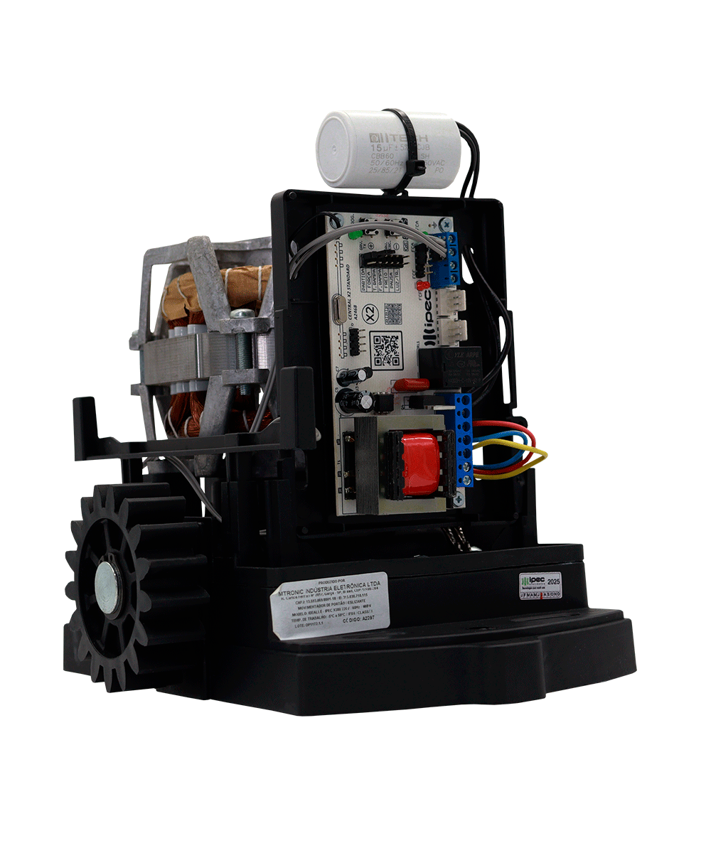 Imagem do AUTOMATIZADOR PARA PORTÕES DESLIZANTES IDEALLE X300 – PARA PORTÕES DE ATÉ 300KG