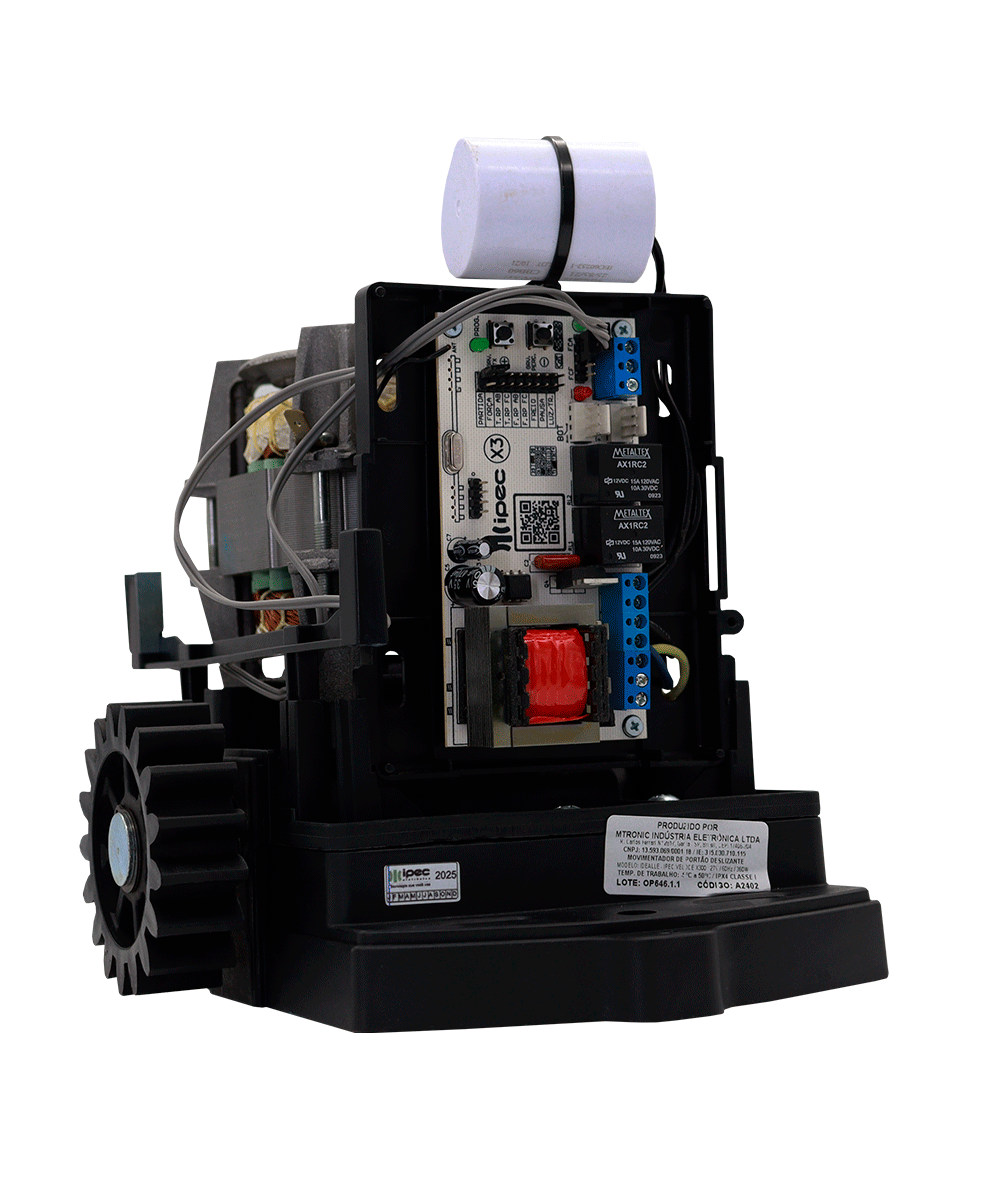 Imagem do AUTOMATIZADOR PARA PORTÕES DESLIZANTES IDEALLE VELOCE X300 – PARA PORTÕES DE ATÉ 300KG