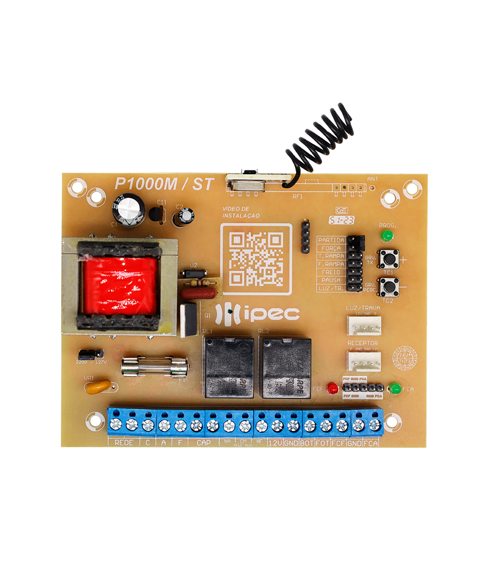 Imagem do CENTRAL P1000M ST - CENTRAL DE COMANDO MONOFÁSICA BIVOLT