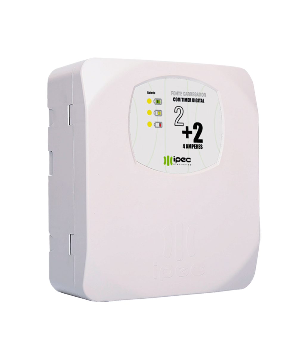 Imagem do FONTE CARREGADOR ELETRÔNICO COM TIMER 2+2 COM OU SEM RECEPTOR