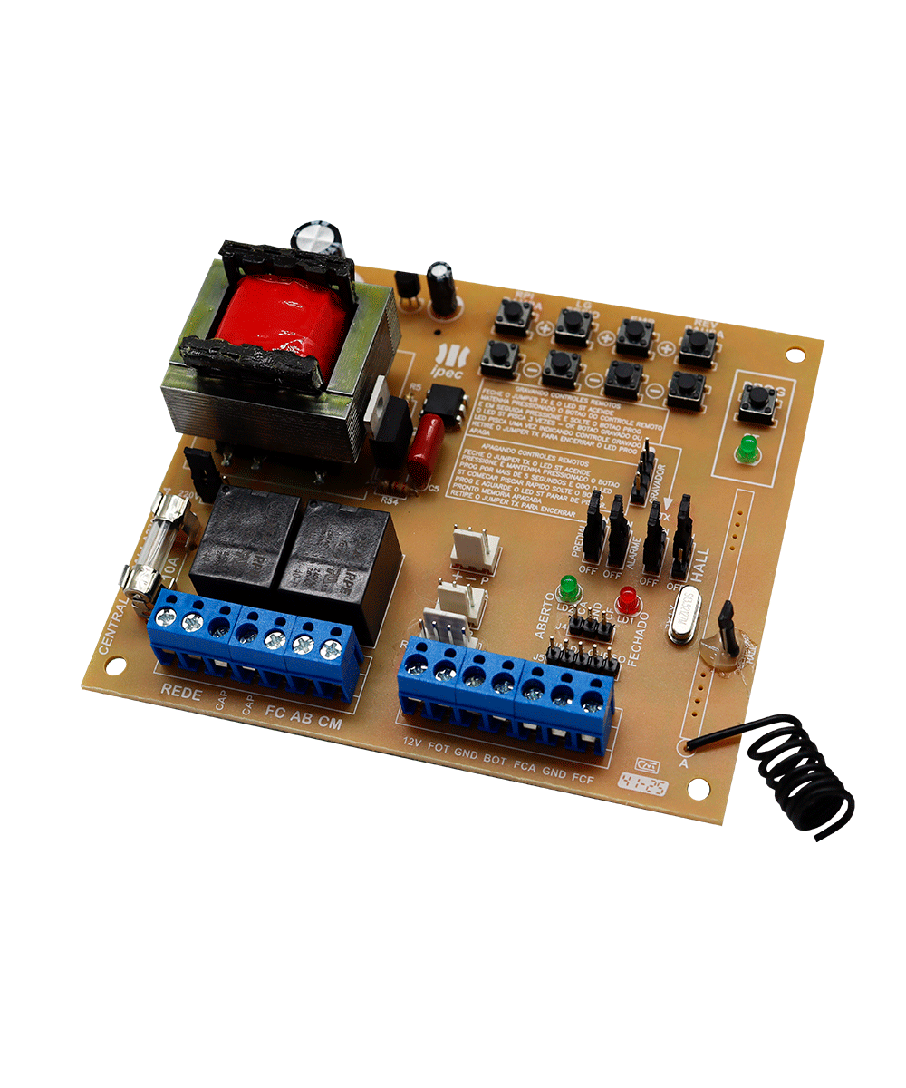 Imagem do CENTRAL RAMPA X4 COM SENSOR HALL