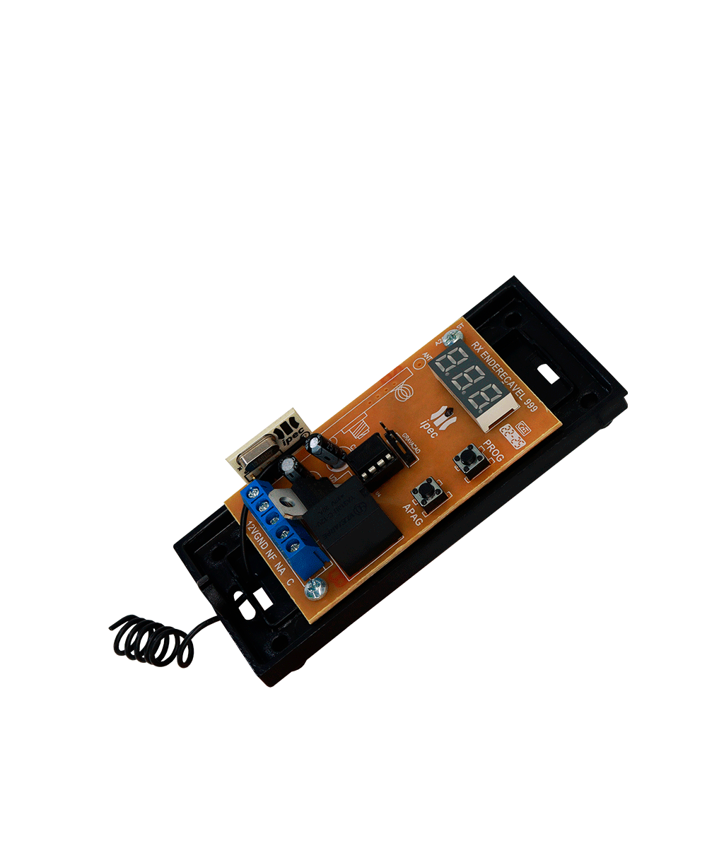 Imagem do RX 999 ENDEREÇÁVEL MULTICÓDIGOS 433,92 MHZ